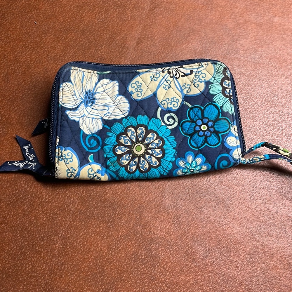 Blue Vera Bradley Wallet
